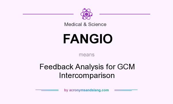 What does FANGIO mean? It stands for Feedback Analysis for GCM Intercomparison