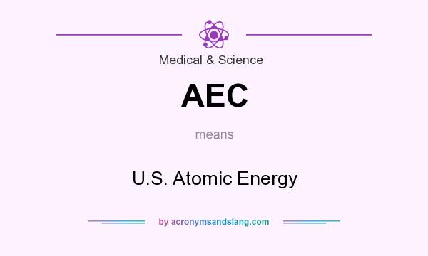 What does AEC mean? It stands for U.S. Atomic Energy