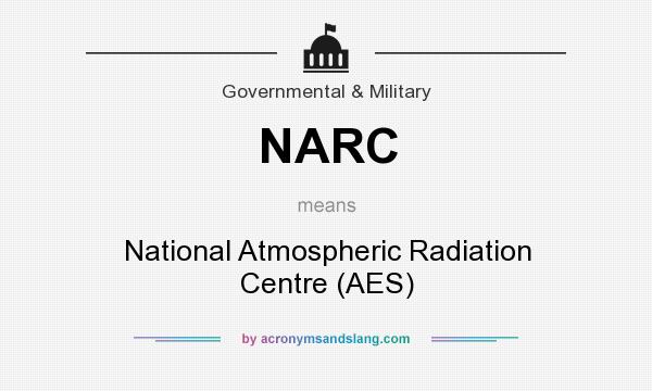 What does NARC mean? It stands for National Atmospheric Radiation Centre (AES)