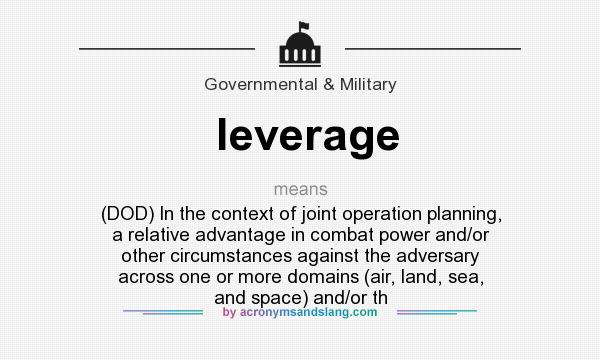 Leverage meaning in malay