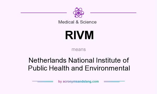 What does RIVM mean? It stands for Netherlands National Institute of Public Health and Environmental