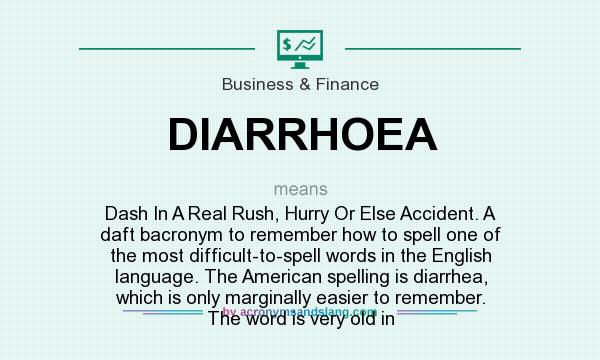 Diarrhea meaning