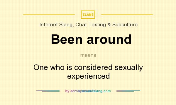 What does Been around mean? It stands for One who is considered sexually experienced