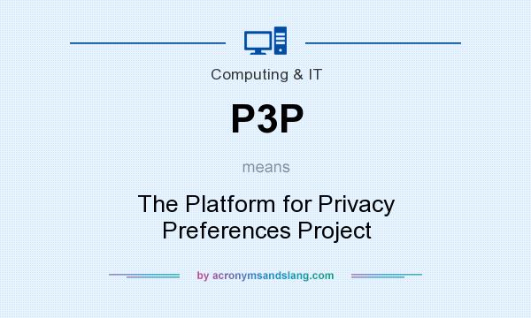 What does P3P mean? It stands for The Platform for Privacy Preferences Project