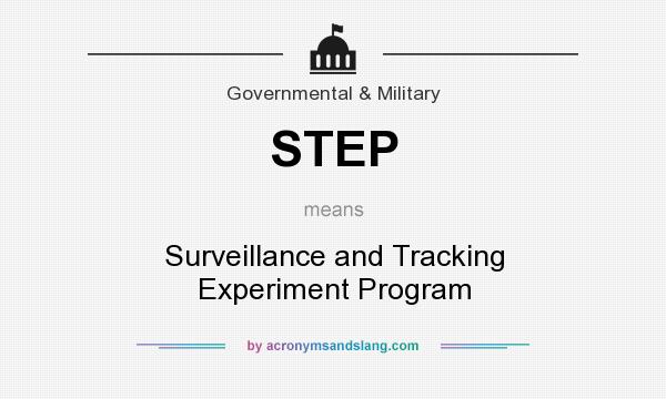What does STEP mean? It stands for Surveillance and Tracking Experiment Program