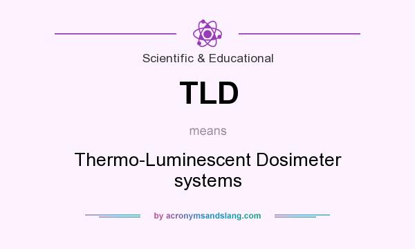 What does TLD mean? It stands for Thermo-Luminescent Dosimeter systems