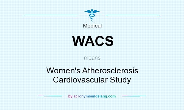 What does WACS mean? It stands for Women`s Atherosclerosis Cardiovascular Study