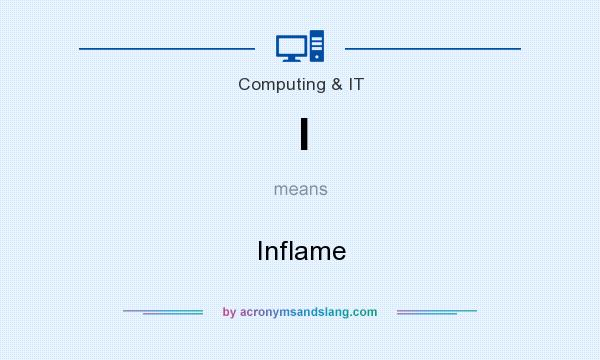 What does I mean? It stands for Inflame