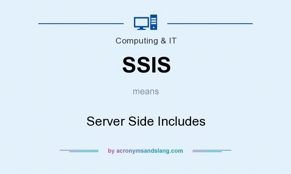 What does SSIS mean? It stands for Server Side Includes