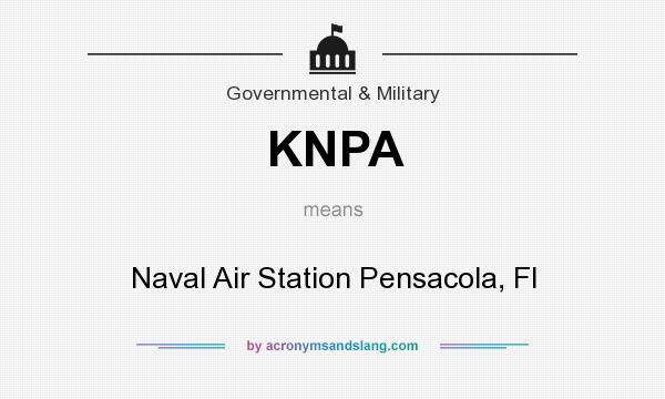 What does KNPA mean? It stands for Naval Air Station Pensacola, Fl