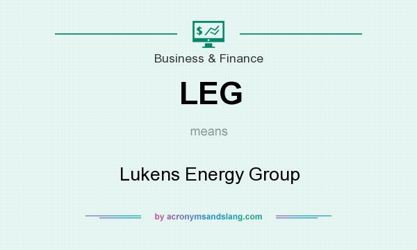 What does LEG mean? It stands for Lukens Energy Group
