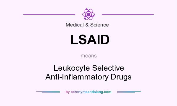What does LSAID mean? It stands for Leukocyte Selective Anti-Inflammatory Drugs