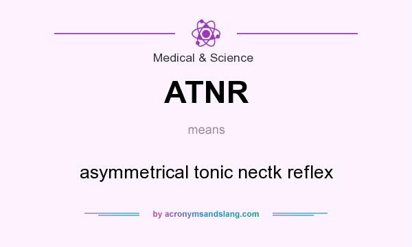 What does ATNR mean? It stands for asymmetrical tonic nectk reflex