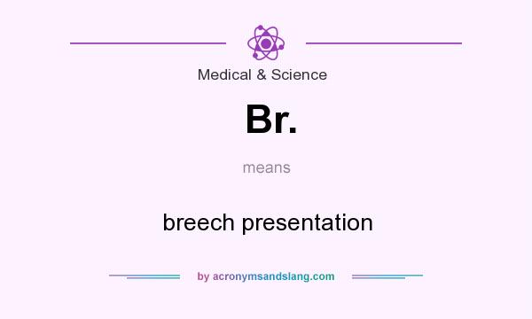 What does Br. mean? It stands for breech presentation