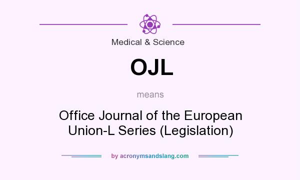 What does OJL mean? It stands for Office Journal of the European Union-L Series (Legislation)