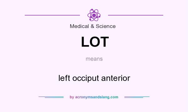 What does LOT mean? It stands for left occiput anterior