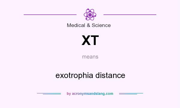 What does XT mean? It stands for exotrophia distance