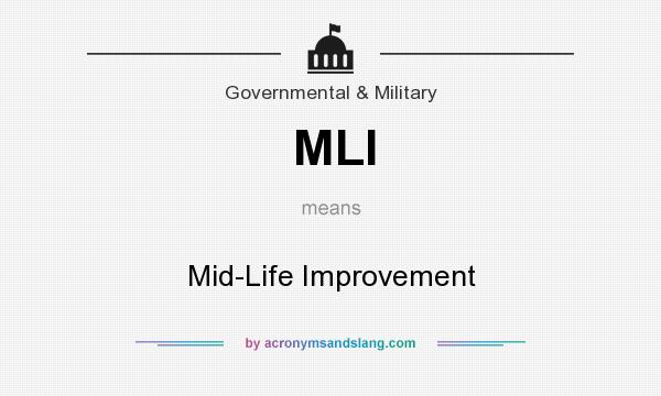 What does MLI mean? It stands for Mid-Life Improvement