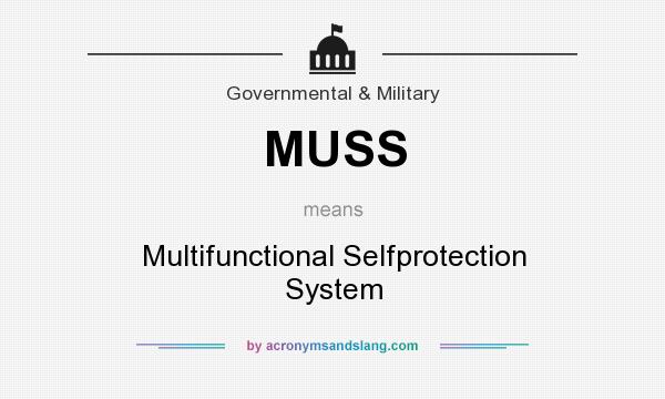 What does MUSS mean? It stands for Multifunctional Selfprotection System