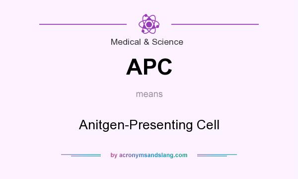 What does APC mean? It stands for Anitgen-Presenting Cell