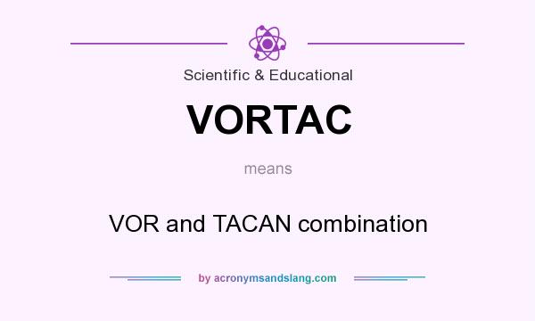 What does VORTAC mean? It stands for VOR and TACAN combination