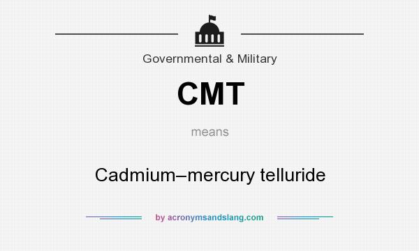 What does CMT mean? It stands for Cadmium–mercury telluride