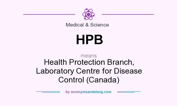 What does HPB mean? It stands for Health Protection Branch, Laboratory Centre for Disease Control (Canada)