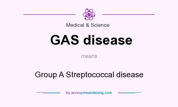 What does GAS disease mean? It stands for Group A Streptococcal disease