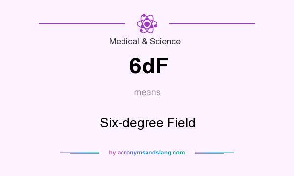 What does 6dF mean? It stands for Six-degree Field