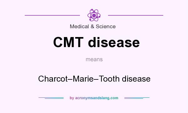 What does CMT disease mean? It stands for Charcot–Marie–Tooth disease