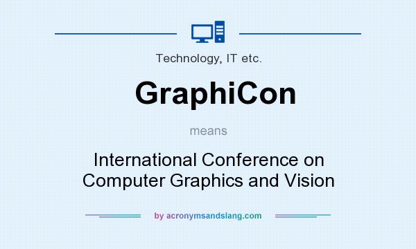 What does GraphiCon mean? It stands for International Conference on Computer Graphics and Vision
