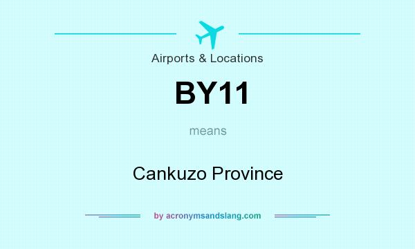What does BY11 mean? It stands for Cankuzo Province