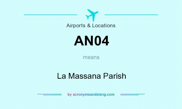 What does AN04 mean? It stands for La Massana Parish