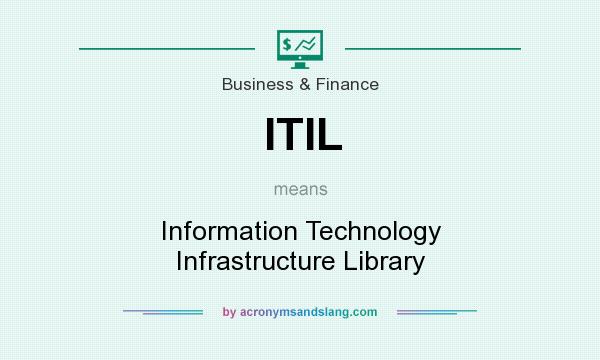 What does ITIL mean? It stands for Information Technology Infrastructure Library