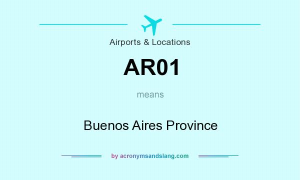 What does AR01 mean? It stands for Buenos Aires Province