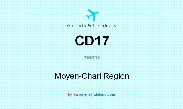 What does CD17 mean? It stands for Moyen-Chari Region