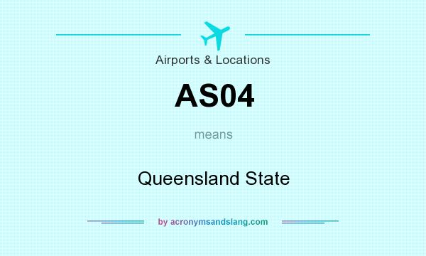 What does AS04 mean? It stands for Queensland State