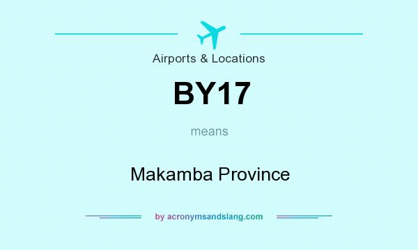 What does BY17 mean? It stands for Makamba Province