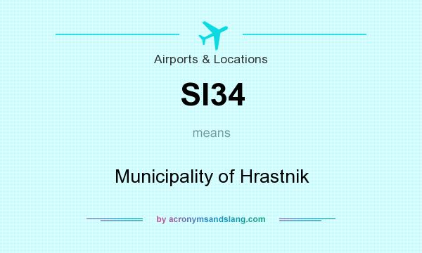 What does SI34 mean? It stands for Municipality of Hrastnik