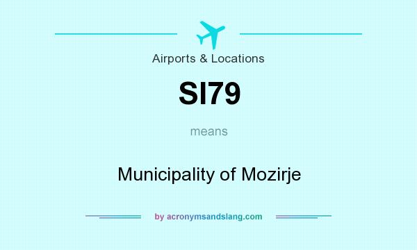 What does SI79 mean? It stands for Municipality of Mozirje