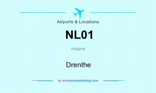 What does NL01 mean? It stands for Drenthe
