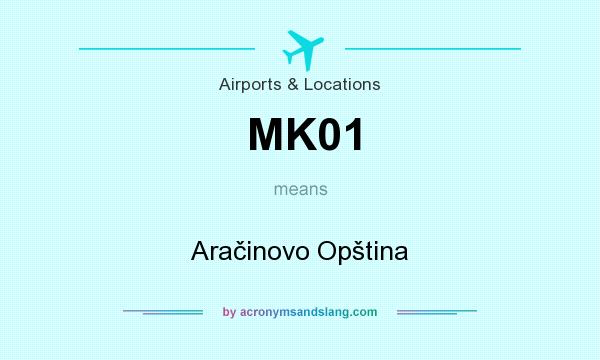 What does MK01 mean? It stands for Aračinovo Opština