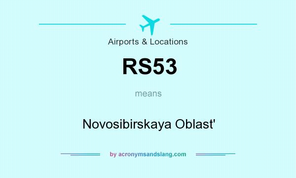 What does RS53 mean? It stands for Novosibirskaya Oblast`