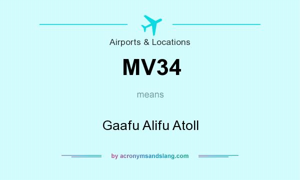 What does MV34 mean? It stands for Gaafu Alifu Atoll