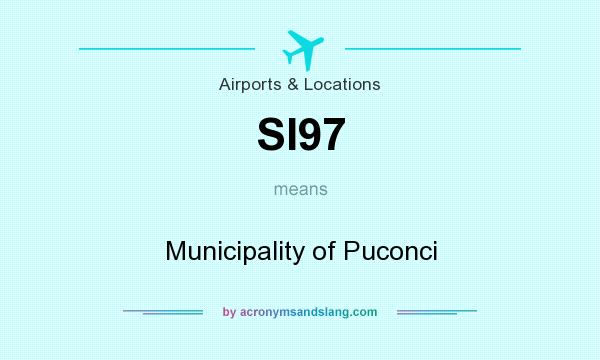What does SI97 mean? It stands for Municipality of Puconci