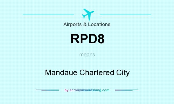 What does RPD8 mean? It stands for Mandaue Chartered City