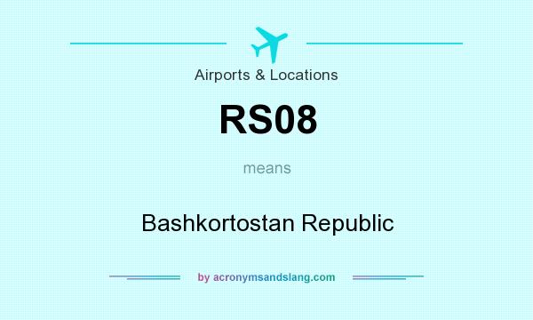 What does RS08 mean? It stands for Bashkortostan Republic