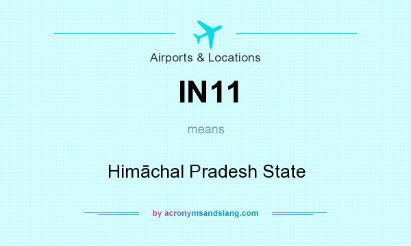 What does IN11 mean? It stands for Himāchal Pradesh State