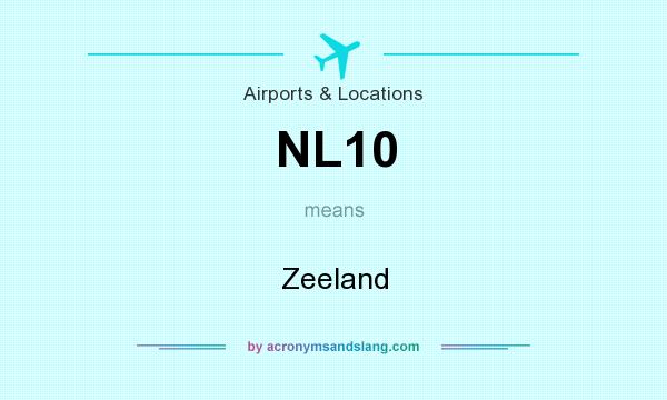 What does NL10 mean? It stands for Zeeland