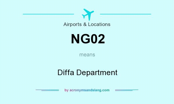 What does NG02 mean? It stands for Diffa Department